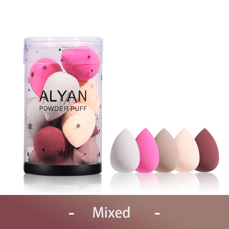Mini Makeup Eggs Round 10pcs Soak to make it bigger Wet & Dry Cosmetic Sponge
