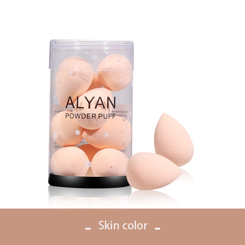 Mini Makeup Eggs Round 10pcs Soak to make it bigger Wet & Dry Cosmetic Sponge